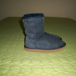 UGG Dark Blue/Grey Shearling Boots
